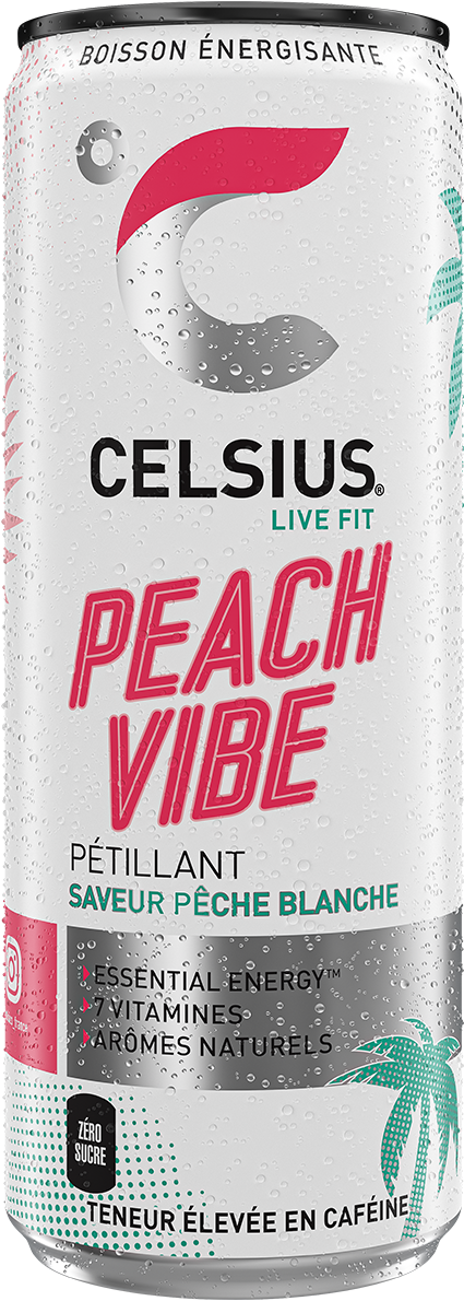 CELSIUS Peach Vibe™ Product Photo