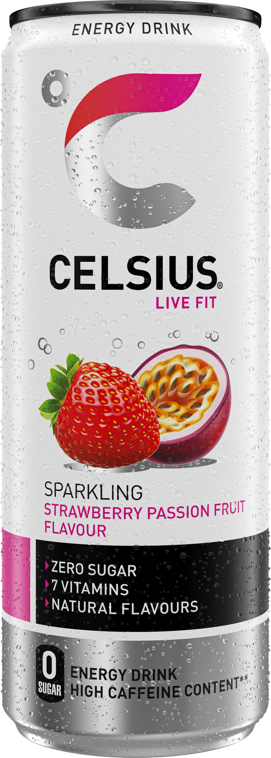 Strawberry Passionfruit – Product's Front Label